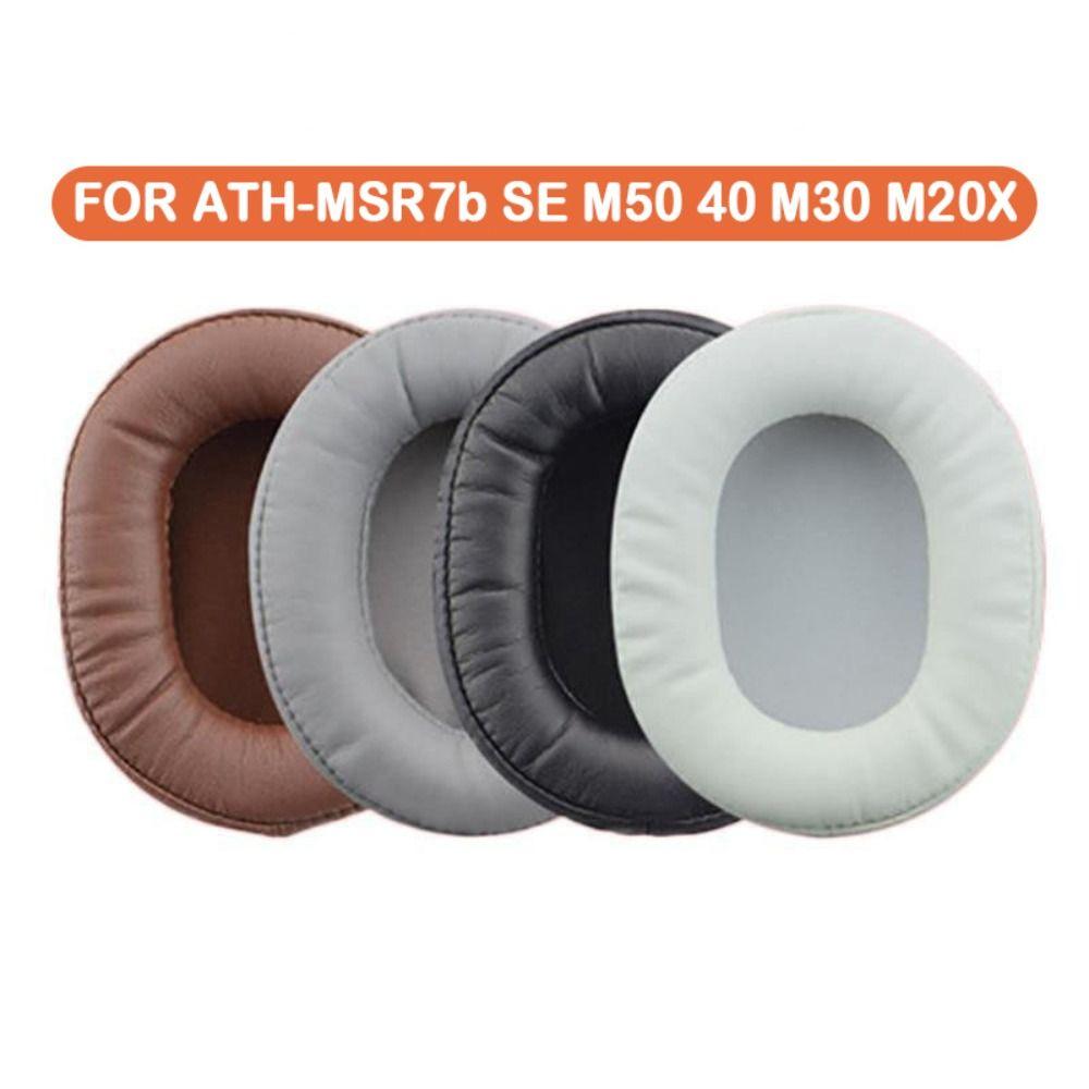 1Pair Memory Foam Ear Cushion for Audio Technica ATH-MSR7b SE M50 M40 M30 M20X Headphone Accessories