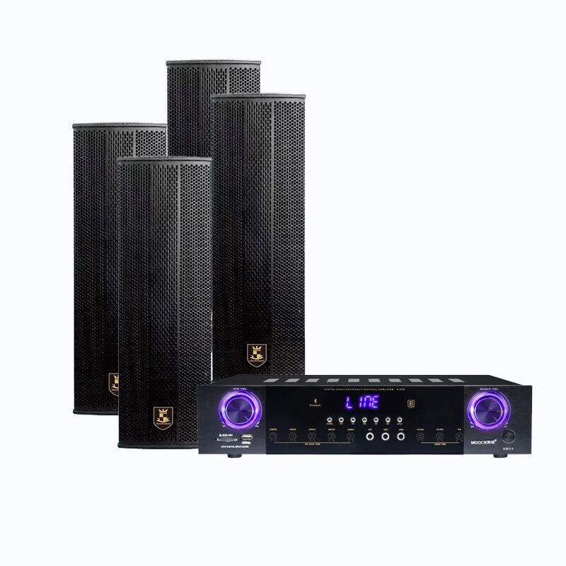 MVCORWNS K-280 KTV Karaoke Speaker System CN plug (adapter included) (CN version)