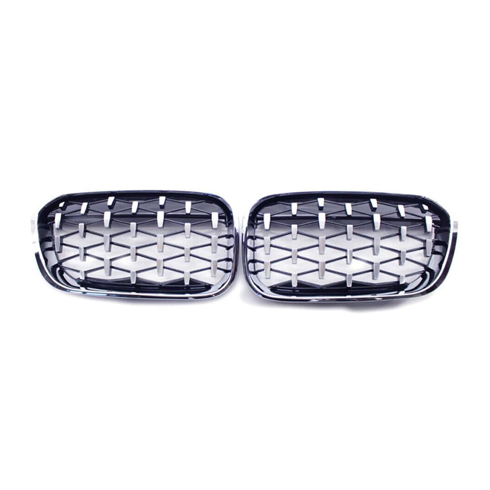 For BMW 1 Series F20 F21 2015- Facelift Front Hood Kidney Bumper Racing Grille Mesh Grill Car Replacement Accessories