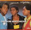 7-дюймовая пластинка GIBSON BROTHERS Silver Nights CREA4213 Carrere 1984 Италия Танцевальная Электроника Б/у