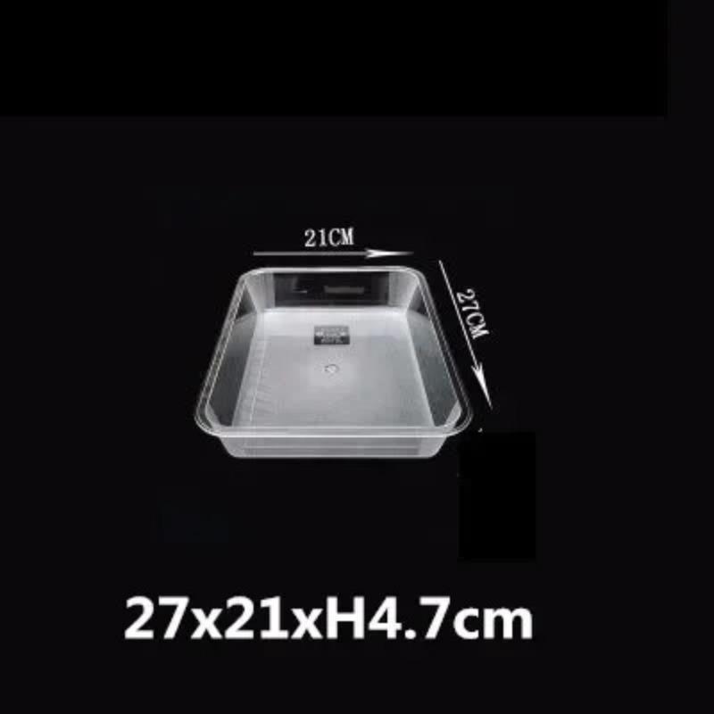 Акриловые пластиковые сервировочные подносы Прозрачные прямоугольные сервировочные подносы для фруктов, овощей, еды, блюда, набор для ужина, квадратные тарелки, блюда