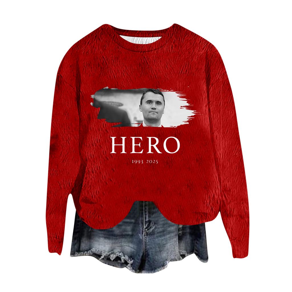 Женский модный пуловер с круглым вырезом, футболка с длинным рукавом, с принтом