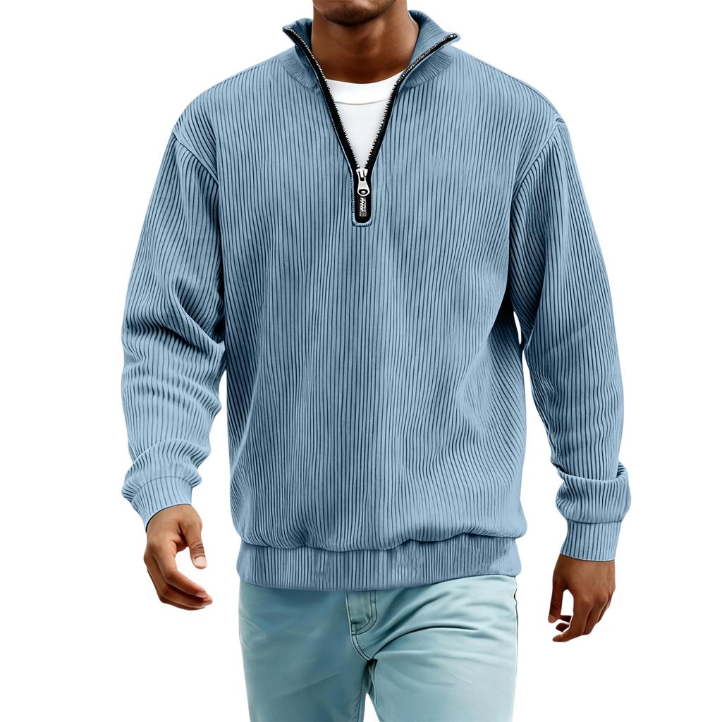 Мужская толстовка с капюшоном на молнии 1/4