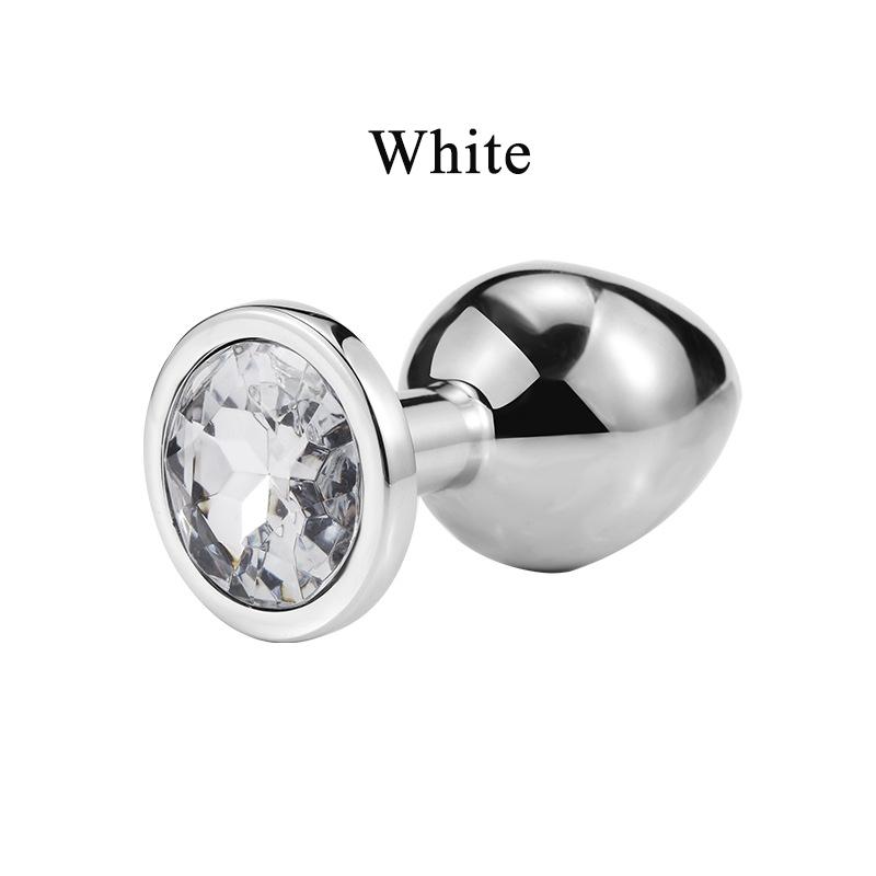 Анальная пробка, секс-игрушки для женщин и мужчин, мини-круглая форма из металла, нержавеющая гладкая сталь, задница, женский и мужской