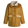 Оригинальная куртка FW25 Crafted Куртка на Новый год Двусторонняя из овчины Спортивная Свободного кроя Средней длины с длинным рукавом Женские куртки KT-3145