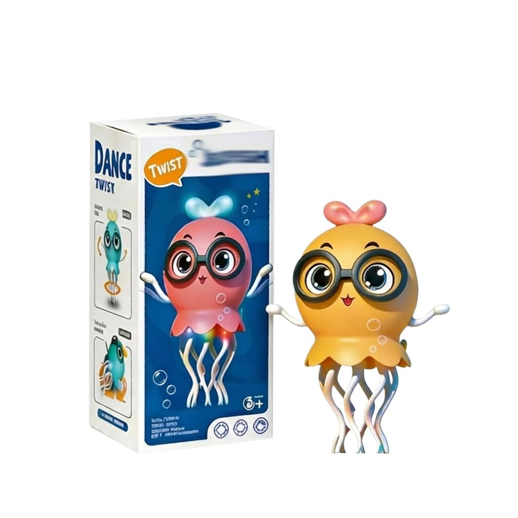 Electric, Magical Dancing Jellyfish With Automatic Obstacle Avoidance And Light Toy For Children.