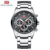 Attractive Business Men's Watch True Three-eye Chronograph Luminous Waterproof Fashionable Men's Watch