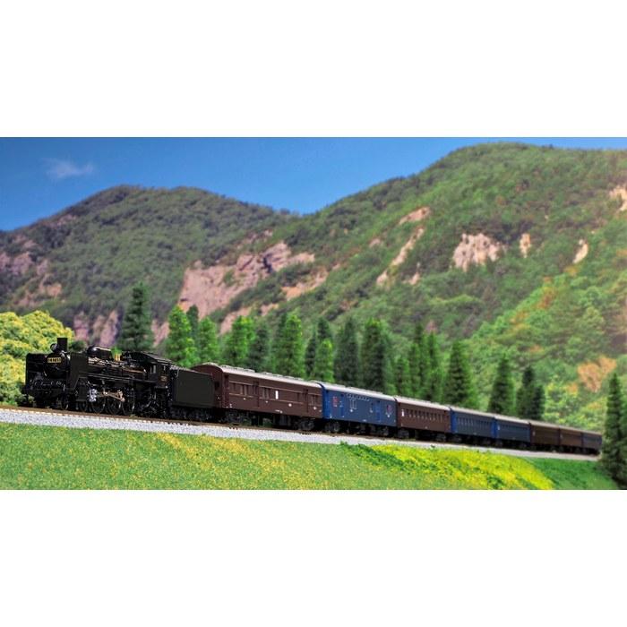 KATO Комплект из 4-х старых легковых автомобилей N-Gauge (коричневый) 10-034