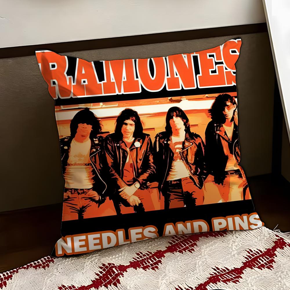 Чехол на подушку Ramones Мягкий Прочный Двусторонний для Дома Автомобиля Многоцелевой для Повседневного Комфорта