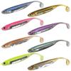 5PCS 10cm Fishing Soft Lures Silicone Floating Minnow Baits New Minnow Lures  Fishing
