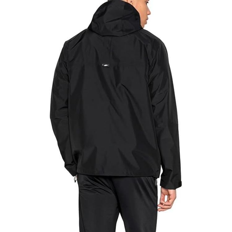 Nike Спортивные куртки Мужские Черные С капюшоном Несъемные Умеренные Другие DM5499-010