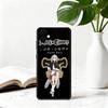 B-Черный C-Клевер N-Ноэлль S-Сильва Чехол для телефона Samsung Galaxy A73,A72,A71,A70,A53,A52,A51,Мягкий силиконовый черный чехол