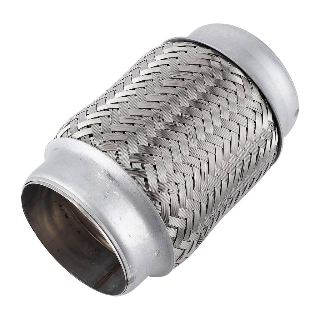 Auto Stainless Steel Exhaust Flexible Pipe Repairing Replacement Tube 150x76mm6x3in