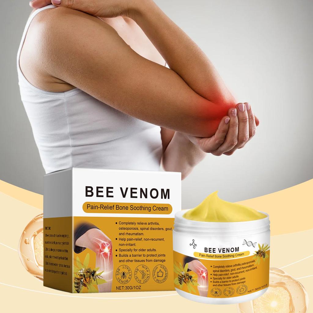 Bee Pain Cream Bee Cream Joint Cream Bee Ointment Bee Cream Against Pain Cream Soothing Cream Bee Care Gel.