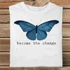 Women T Tee Short Sleeve Top Fashion 90s Casual Style Butterfly Elegant Clothes Tshirt O-neck Print Lady Female Clothing Graphic T-shirt
