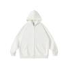RUIIENRS x Ropucha 2026 Spring Autumn Solid Color Hooded Zip Up Sweatshirt for Men 