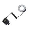 48LED Macro Flash Light with LCD Display Power Control Adapter Rings Flash Diffuser for DSLR