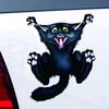 Halloween Car Wall Home Black Cat Sticker Mural Decor Decal Removable Terror New