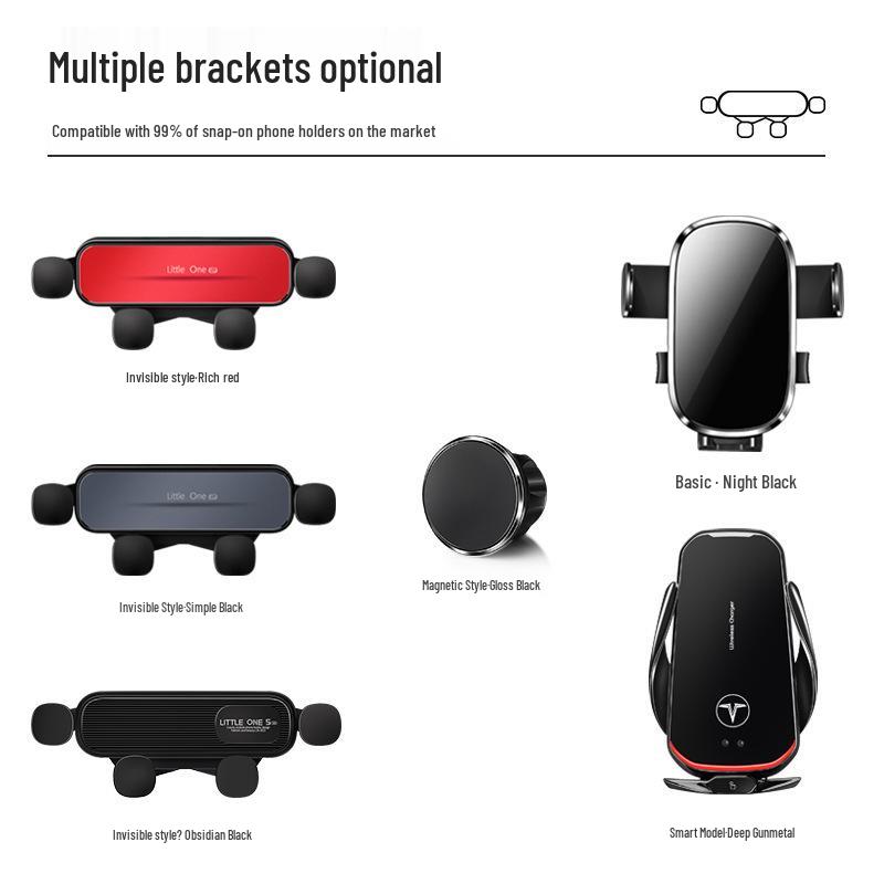 Держатель для телефона на экран специального автомобиля BYD Xia 2025 года с обновлением для навигации и ящиком для хранения