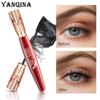 YANQINA Crown Mascara Waterproof Long Natural Curling Mascara Silicone