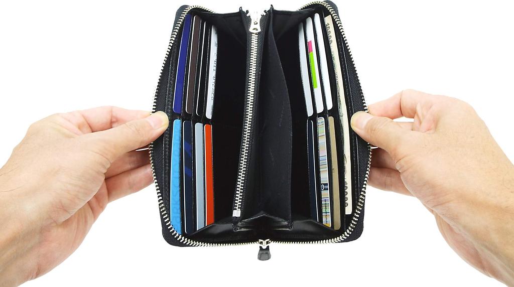 Porter Длинный кошелек Sheen 110-02968 черный