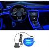 EL Провод Светодиодные Ленты для Салона Автомобиля, 16.5ФУТ USB Неоновые Светящиеся Стробоскопические EL Проводные Ленты с 6мм Швейным Краем, Комплекты Подсветки Салона для Автомобиля Ide