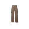 Flight Chicago Logo Patch Pocket Loose Straight Leg Cargo Pants Women Pants Light-Brown DQ4624-274