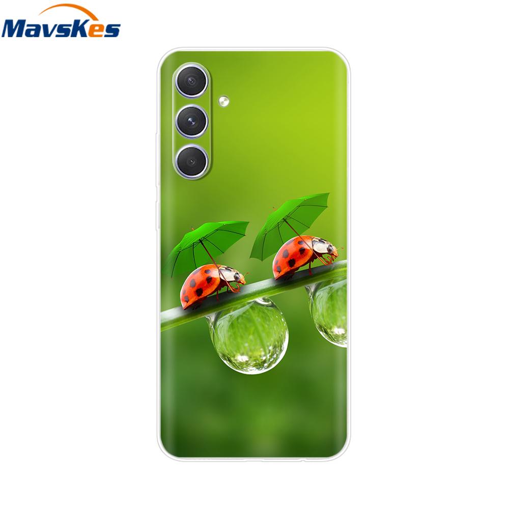 Для Samsung Galaxy A24 A14 Чехол Прозрачный Мягкий Силикон ТПУ Задняя Крышка Для SamsungA24 A 24 GalaxyA14 4G Защитный Чехол Funda