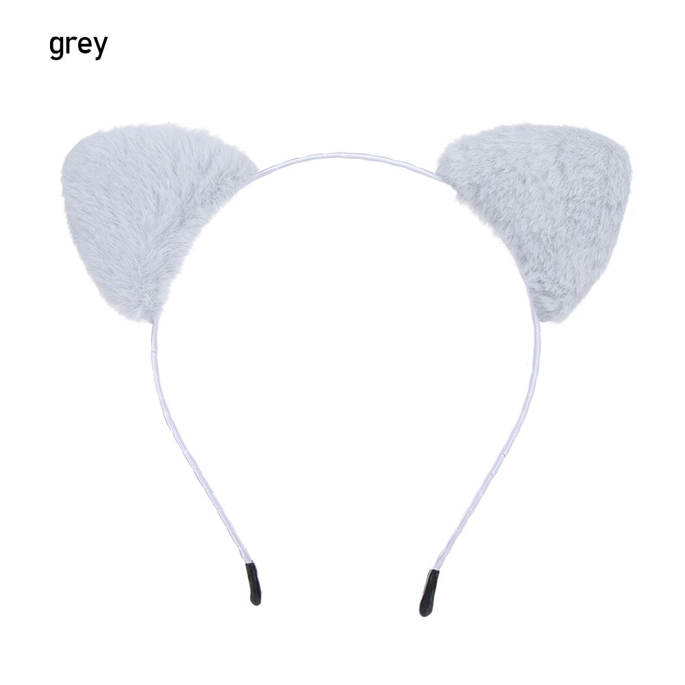 Party Bar Anime Cosplay Face Wash Plush Cute Hair Hoop Hair Band Cat Ears Headband Hair Accessories