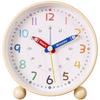 Student Alarm Clock Silent Operation Night Light Backlight and Time Learning Display for Educational Use 20 20 10cm Plastic