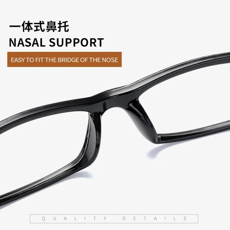 Новые очки для чтения для мужчин и женщин с пресбиопией, оправа из смолы с текстурой дерева, очки для чтения