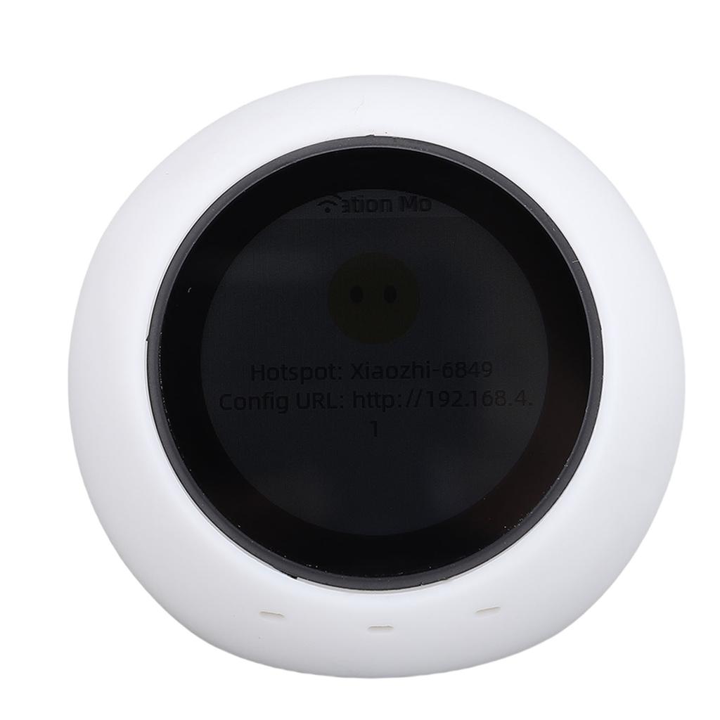 1.28 Inch Display Desk Robot with Voice Wake Up, Play Music Video Wifi Weather Clock