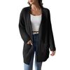 Ladies'  And Winter Knitted Sweater Casual Cardigan Double Pocket Sweater Jacket