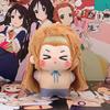 10см K-on! Хлопковые плюшевые игрушки Хирасава Юи Японское аниме Тайнака Рицу Хлопковая кукла Милые игрушки Подарок на День святого Валентина, День рождения для девочек