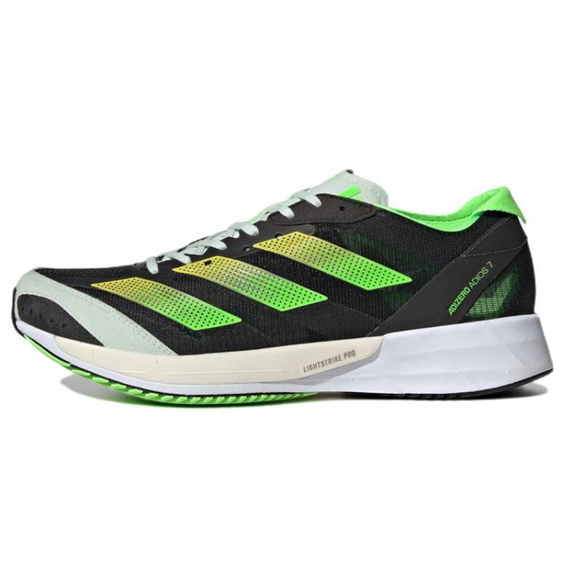 adidas Кроссовки Adizero Adios 7 'Black Solar Green' для женщин GY8408