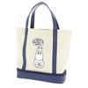 Marushin Tote Cross Blue Moomin Bag, 06,