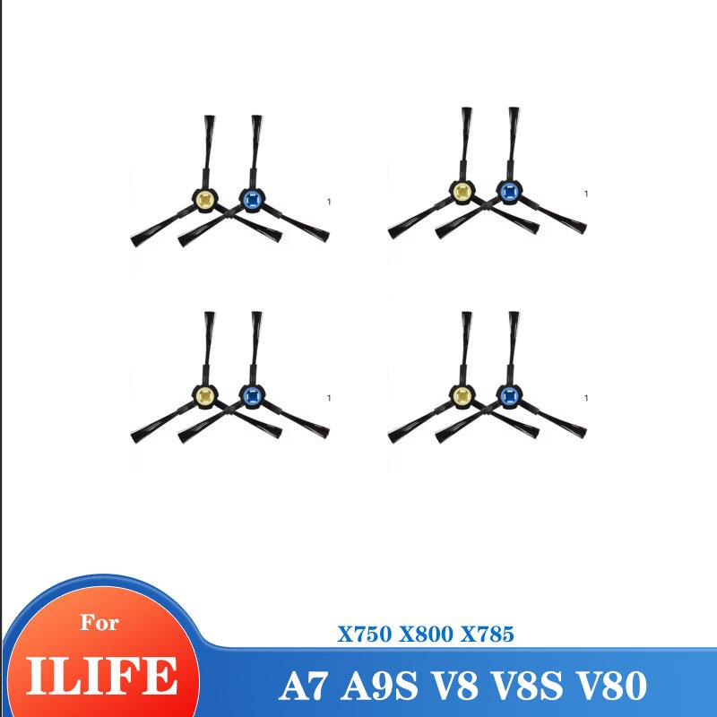 Запчасти для пылесоса iLife A7 A9S V8 V8s X750 X800 X785 V80 L100 Silvercrest SSR1 SSRA1 Резиновый комплект Основная боковая щетка Hepa-фильтр