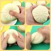 Pack of 2 Taba Squishy Dumplings Stress Balls Sensory Toy Dumplings Stress Relief Hand Toy Stretchy Desk Toy Suitable for All Types of People
