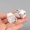 5Pcs Rj45 Connector Information Socket Computer Outlet Cable Adapter Jack