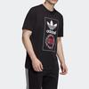 Мужская футболка adidas originals Серия ко Дню святого Валентина Унисекс Принт 'Love' Короткий рукав Черная GK7166
