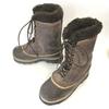 Canada Made Vintage//Leather Snow Boots/6/22.5-23.5/Brown/Waterproof/For Snow Work(USED)