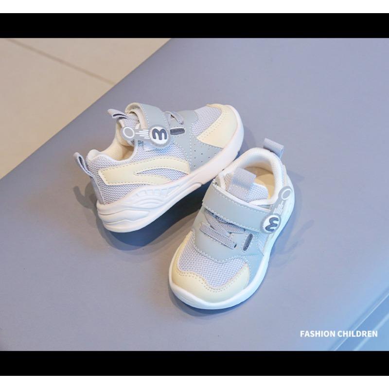 Детские кроссовки для ходьбы, функциональная обувь, детские кроссовки с мягкой подошвой и противоскользящим покрытием для мальчиков и девочек, сетчатая детская обувь