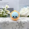 Funny Dumpling Baozi Keychains 6Pcs Pack with Steamer Random Color Novelty Key Holders for Travel Bag Decor Gifts