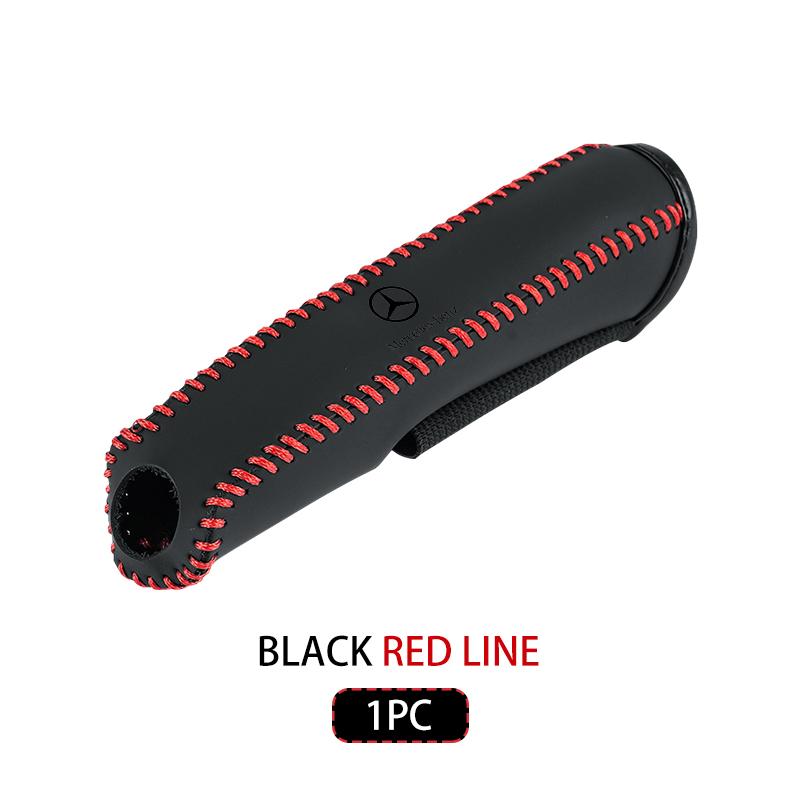 DUJF1 For Benz Car Handbrake Cover Protective Sleeve Handbrake Anti-Slip Hand Brake Protection AMG Exclusive A C E R V Class CLA CLS