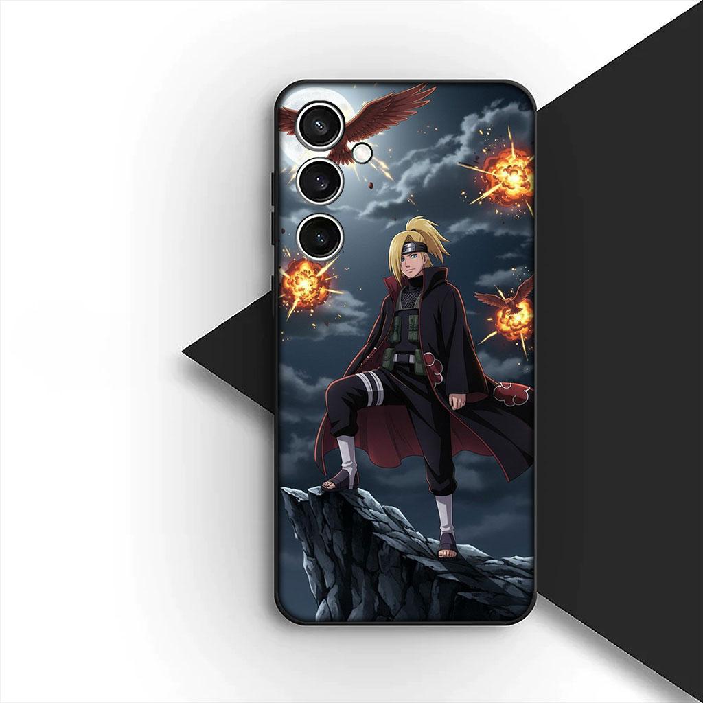 Чехол для телефона Apple iPhone 16 14 15 Plus 11 Pro Max 16E ProMax + 16Plus 15+ 14+ Чехол Дейдара Наруто Итачи Учиха Акацуки