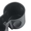 Car Center Console Cup Holder Insert Detachable Black Accessory for Model 3 Simple Installation Auto