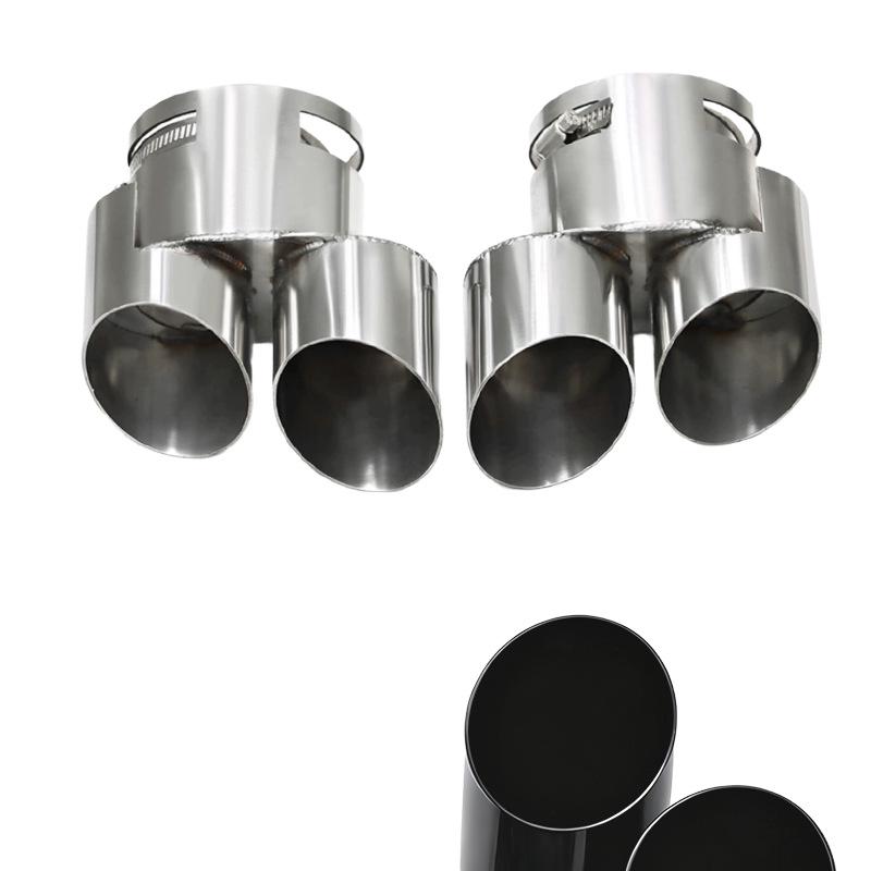 BMW X5 X6 X7 Квадро-насадки на глушитель G05 G06 G07 Двойной выход Насадка на хвост Дополнение