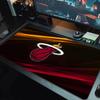 Miami Heat Mouse Pad Large Gaming Table Cushion Nonslip Laptop Tablet Big Mousepad Xxl Mat Mini Pc Playmat With Lock Edge