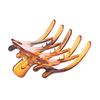 Women Lady Girls Simple Non Slip Grip Large Claw 5 Claws Hair Clip Clamp Black