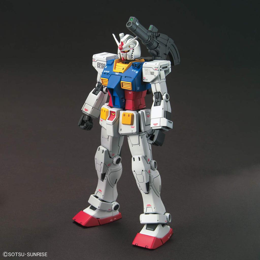 HG Mobile Suit Gundam THE ORIGIN Gundam scale plastic model RX-78-02 1/144 pre-colored